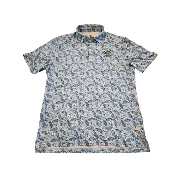 US Open Polo Shirt Mens L Geometric 121st Torrey Pines Golf Performance Golf - Picture 1 of 8